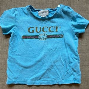 Gucci baby t shirt